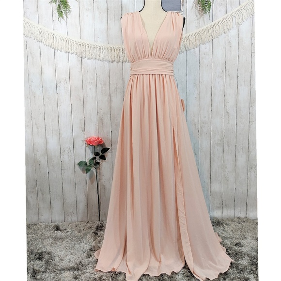 Lulus Dresses & Skirts - LULUS HEAVENLY HUES PROM WEDDING MAXI DRESS